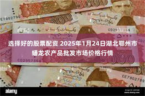 选择好的股票配资 2025年1月24日湖北鄂州市蟠龙农产品批发市场价格行情