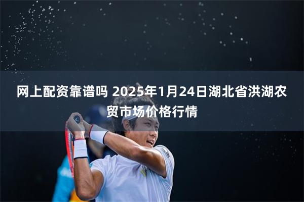 网上配资靠谱吗 2025年1月24日湖北省洪湖农贸市场价格行情