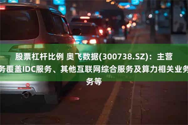 股票杠杆比例 奥飞数据(300738.SZ)：主营业务覆盖IDC服务、其他互联网综合服务及算力相关业务等